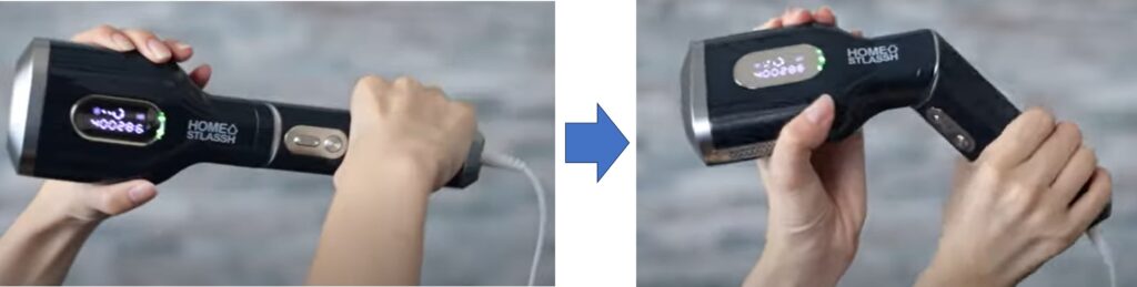 ホームストラッシュの持ち手